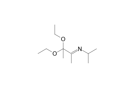 N-(3,3-Diethoxy-2-butylidene)isopropylamine