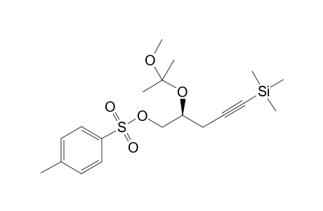 (S)-2-(2-Methoxypropyl-2-oxy)-5-trimethylsilyl-4-pentynyl toslate