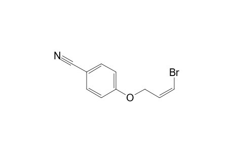 4-[(Z)-3-bromanylprop-2-enoxy]benzenecarbonitrile
