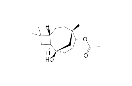 1-Hydroxycaryolane-9-.beta.-yl acetate