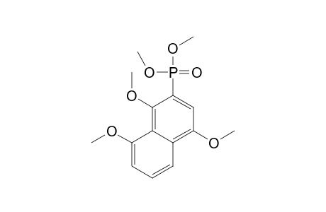 Phosphonic acid, (1,4,8-trimethoxy-2-naphthalenyl)-, dimethyl ester