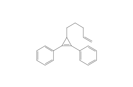 (3-(Pent-4-enyl)cycloprop-1-ene-1,2-diyl)dibenzene