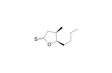 cis-5-butyl-4-methyldihydrofuran-2(3H)-thione