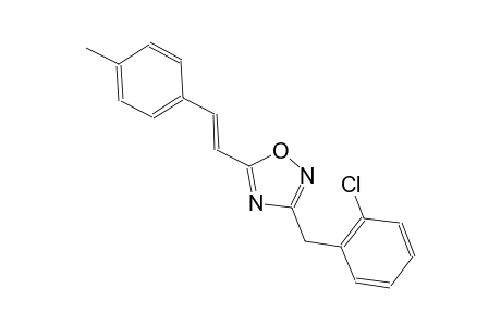 1,2,4-oxadiazole, 3-[(2-chlorophenyl)methyl]-5-[(E)-2-(4-methylphenyl)ethenyl]-