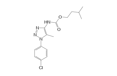 Isopentyl (1-(4-chlorophenyl)-5-methyl-1H-1,2,3-triazol-4-yl)carbamate
