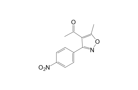 4-acetyl-5-methyl-3-(p-nitrophenyl)isoxazole