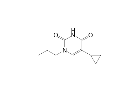 5-cyclopropyl-1-propyl-pyrimidine-2,4-dione