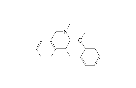 Isoquinoline, 1,2,3,4-tetrahydro-4-[(2-methoxyphenyl)methyl]-2-methyl-