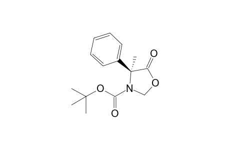 (S)-(+)-N-BOC-4-methyl-4-phenyloxazolidin-5-one