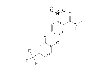 Benzamide, 5-[2-chloro-4-(trifluoromethyl)phenoxy]-N-methyl-2-nitro-