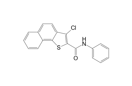 3-Chloranyl-N-phenyl-benzo[g][1]benzothiole-2-carboxamide