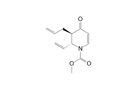 (2R,3R)-methyl 3-allyl-4-oxo-2-vinyl-3,4-dihydropyridine-1(2H)-carboxylate