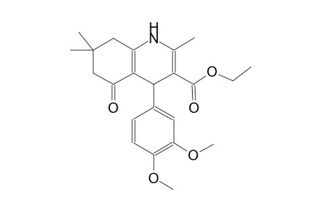 3-quinolinecarboxylic acid, 4-(3,4-dimethoxyphenyl)-1,4,5,6,7,8-hexahydro-2,7,7-trimethyl-5-oxo-, ethyl ester