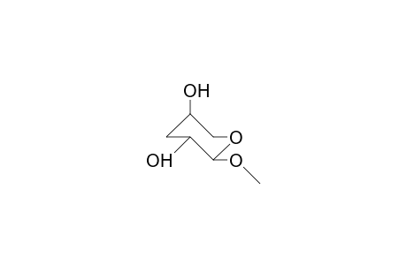 2-Methoxy-tetrahydropyran-trans-3,cis-5-diol