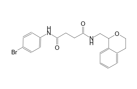 butanediamide, N~1~-(4-bromophenyl)-N~4~-[(3,4-dihydro-1H-2-benzopyran-1-yl)methyl]-