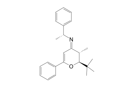 (.alpha.R,2S,3S,4Z)-6-Phenyl-4-N-(.alpha.-methylbenzyl)imino-3-methyl-2-tert-butyl-2,3-dihydro-4H-pyran-4-one