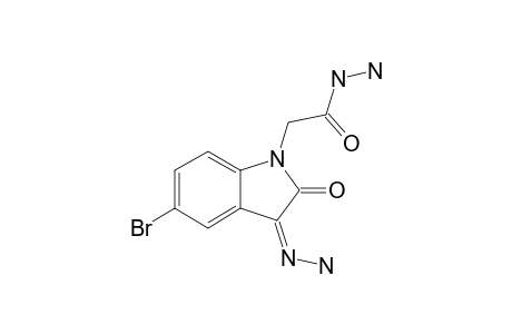 2-(5-BROMO-3-HYDRAZONO-2-OXO-2,3-DIHYDRO-1H-INDOLIN-1-YL)-ACETOHYDRAZIDE