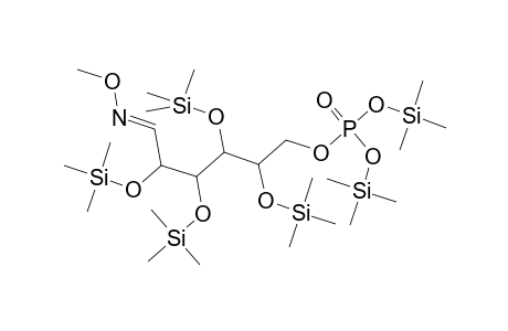 D-Mannose, 2,3,4,5-tetrakis-O-(trimethylsilyl)-, O-methyloxime, 6-[bis(trimethylsilyl) phosphate]