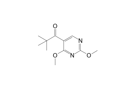 1-(2,4-Dimethoxypyrimidin-5-yl)-2,2-dimethylpropan-1-one