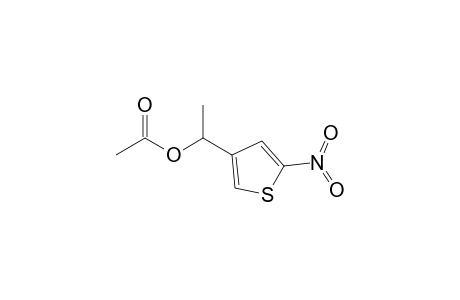3-Thiophenemethanol, .alpha.-methyl-5-nitro-, acetate (ester)