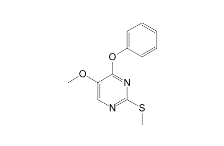 5-METHOXY-2-METHYLTHIO-4-PHENOXYPYRIMIDINE