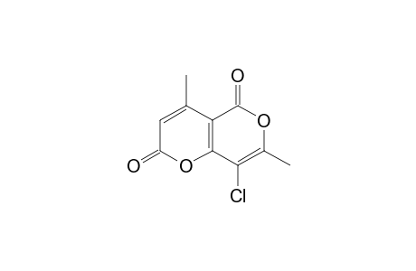 8-chloranyl-4,7-dimethyl-pyrano[3,2-c]pyran-2,5-dione