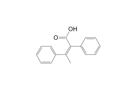 Benzeneacetic acid, .alpha.-(1-phenylethylidene)-, (Z)-