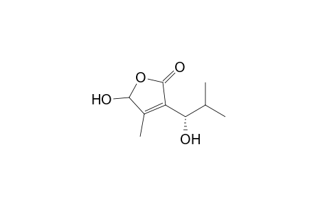 5-Hydroxy-3-[(1S)-1-hydroxy-2-methylpropyl]-4-methylfuran-2(5H)-one