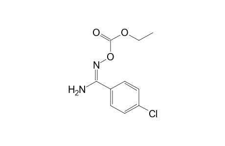 O-[Ethoxycarbonyl]-4-chlorobenzenene-carboxamidoxime