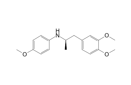 (-)-(1R)-N-[2-(3,4-Dimethoxyphenyl)-1-methylethyl]-N-(4-methoxyphenyl)amine