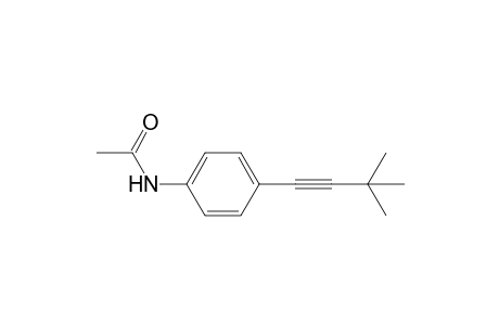 N-[4-(3,3-dimethylbut-1-ynyl)phenyl]acetamide