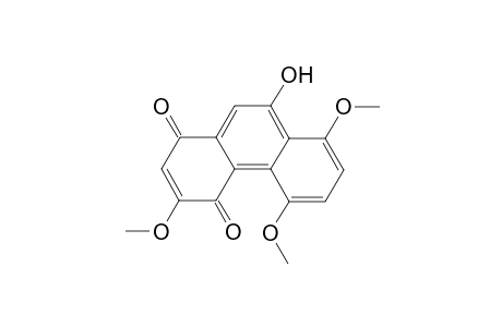 9-hydroxy-3,5,8-trimethoxy-1,4-phenanthrenequinone