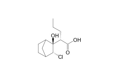 (2S*,2'S*,3'R*)-2-(3'-Chloro-2'-hydroxybicyclo[2.2.1]hept-2'-yl)pentanoic acid