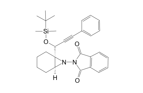 2-((1R,6S)-1-((S)-1-((tert-butyldimethylsilyl)oxy)-3-phenylprop-2-yn-1-yl)-7-azabicyclo[4.1.0]heptan-7-yl)isoindoline-1,3-dione