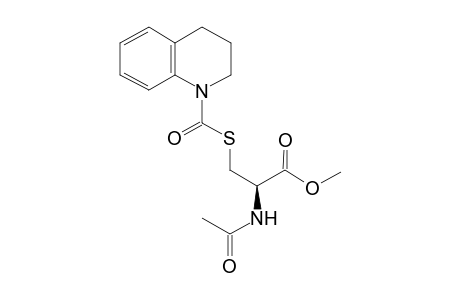 (2R)-2-acetamido-3-(3,4-dihydro-2H-quinoline-1-carbonylthio)propionic acid methyl ester