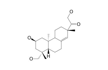 ENT-15-OXO-2-BETA,16,19-TRIHYDROXYPIMAR-8(14)-ENE