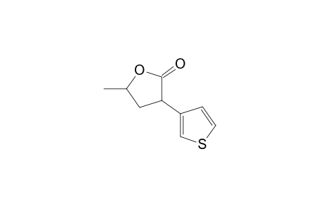 5-Methyl-3-(3'-thienyl)tetrahydrofuran-2-one