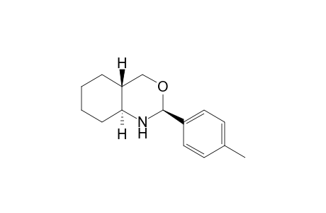 (2S,4aS,8aS)-2-p-tolyloctahydro-1H-benzo[d][1,3]oxazine