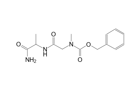 benzyl 2-{[(1S)-2-amino-1-methyl-2-oxoethyl]amino}-2-oxoethyl(methyl)carbamate
