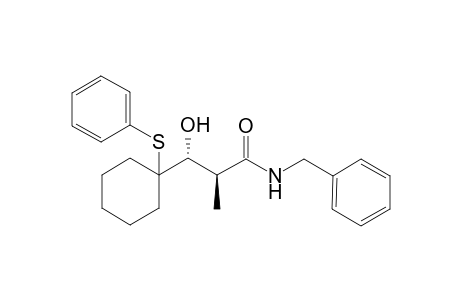 (2S,3R)-N-Benzyl-3-hydroxy-2-methyl-3-[1-(phenylthio)cyclohexyl]propanamide