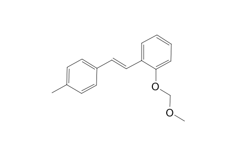 1-(Methoxymethoxy)-2-[(E)-2-(4-methylphenyl)ethenyl]benzene