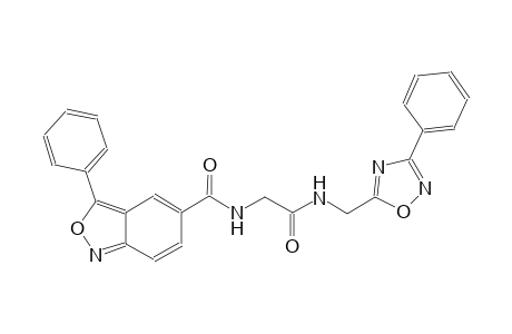 2,1-benzisoxazole-5-carboxamide, N-[2-oxo-2-[[(3-phenyl-1,2,4-oxadiazol-5-yl)methyl]amino]ethyl]-3-phenyl-