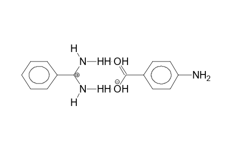 BENZAMIDINIUM 4-AMINOBENZOATE