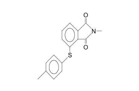 N-Methyl-3-(4-methyl-thiophenoxy)-phthalimide