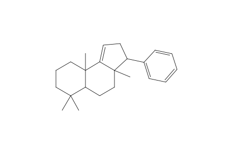 3a,6,6,9a-Tetramethyl-3-phenyl-3,3a,4,5,5a,6,7,8,9,9a-decahydro-2H-cyclopenta[a]naphthalene