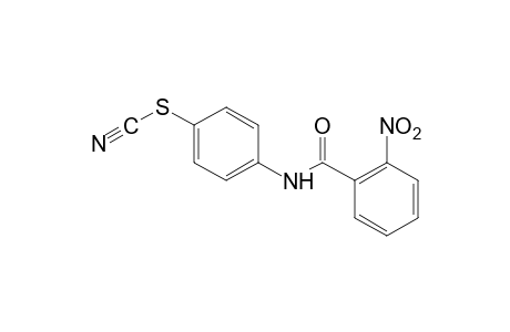 thiocyanic acid, p-(o-nitrobenzamido)phenyl ester