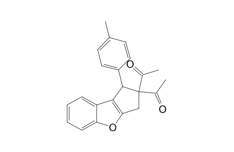 1,1'-(1-p-Tolyl-2,3-dihydro-1H-benzo[b]cyclopenta[d]furan-2,2-diyl)diethanone