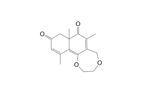 6,7a,11-Trimethyltetrahydronaphtho[1,2-e][1,4]dioxepin-7,9-dione