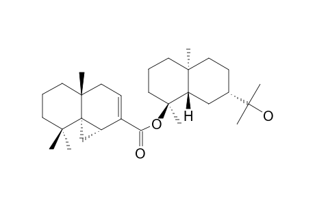 ENT-CRYPTOMERIDIOL-4-YL-(-)-HINOKIATE