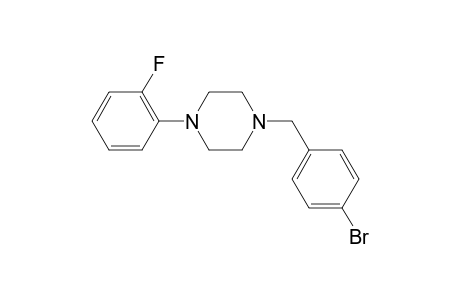 1-(4-Bromobenzyl)-4-(2-fluorophenyl)piperazine